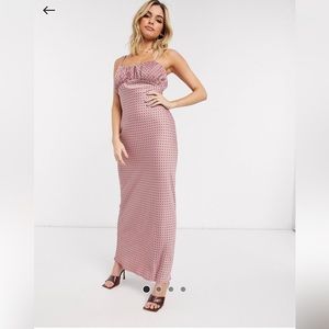 MIDI polka dot dress